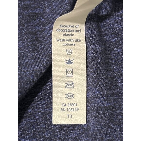 Lululemon Size 4 Lead The Pack Hoodie Top Heathered Stony Grape / Black - Picture 9 of 9